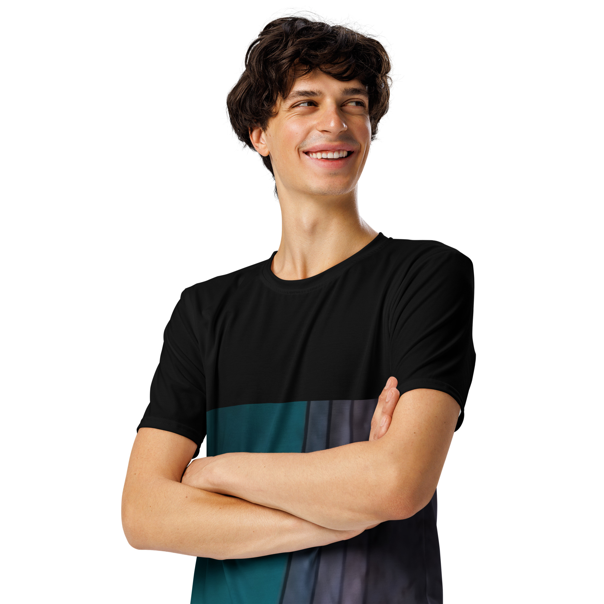 Purple Blue and Green t-shirt - Image 2