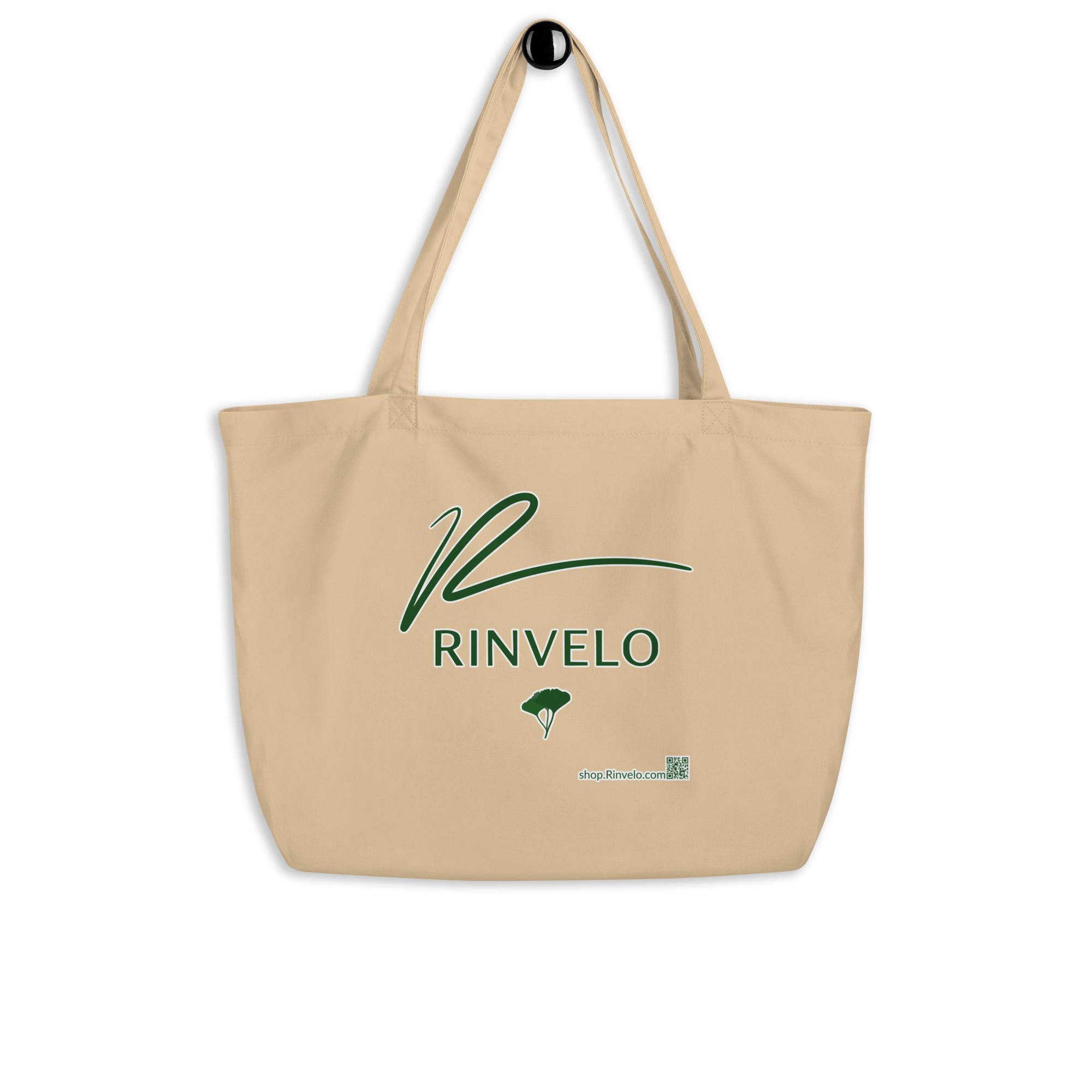 Rinvelo Merch Shop Large organic tote bag - Image 3