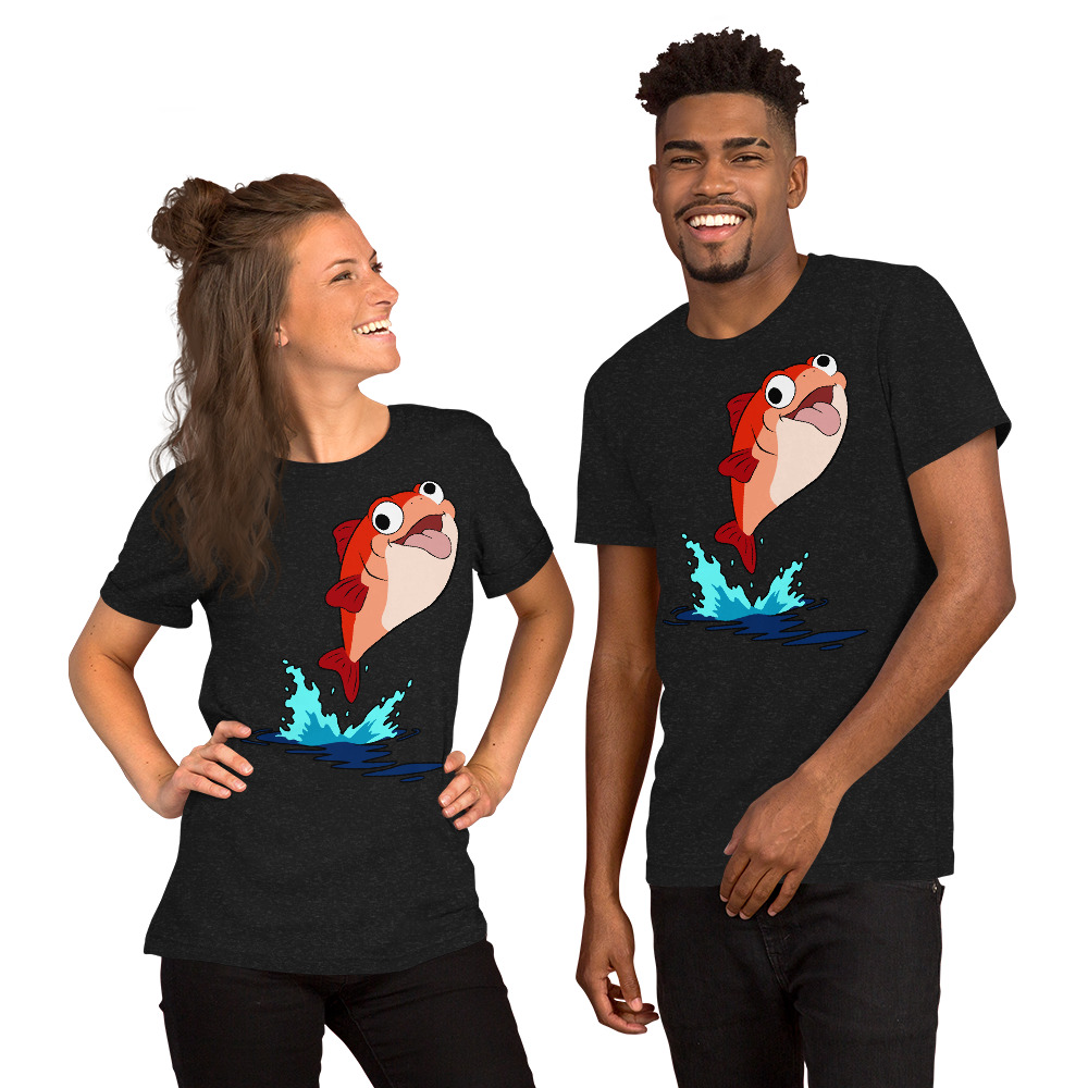 Plenty o’ Da Fish In Seas (Red Fish) t-shirt