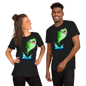 Plenty o' Da Fish In Seas (Green Fish) t-shirt