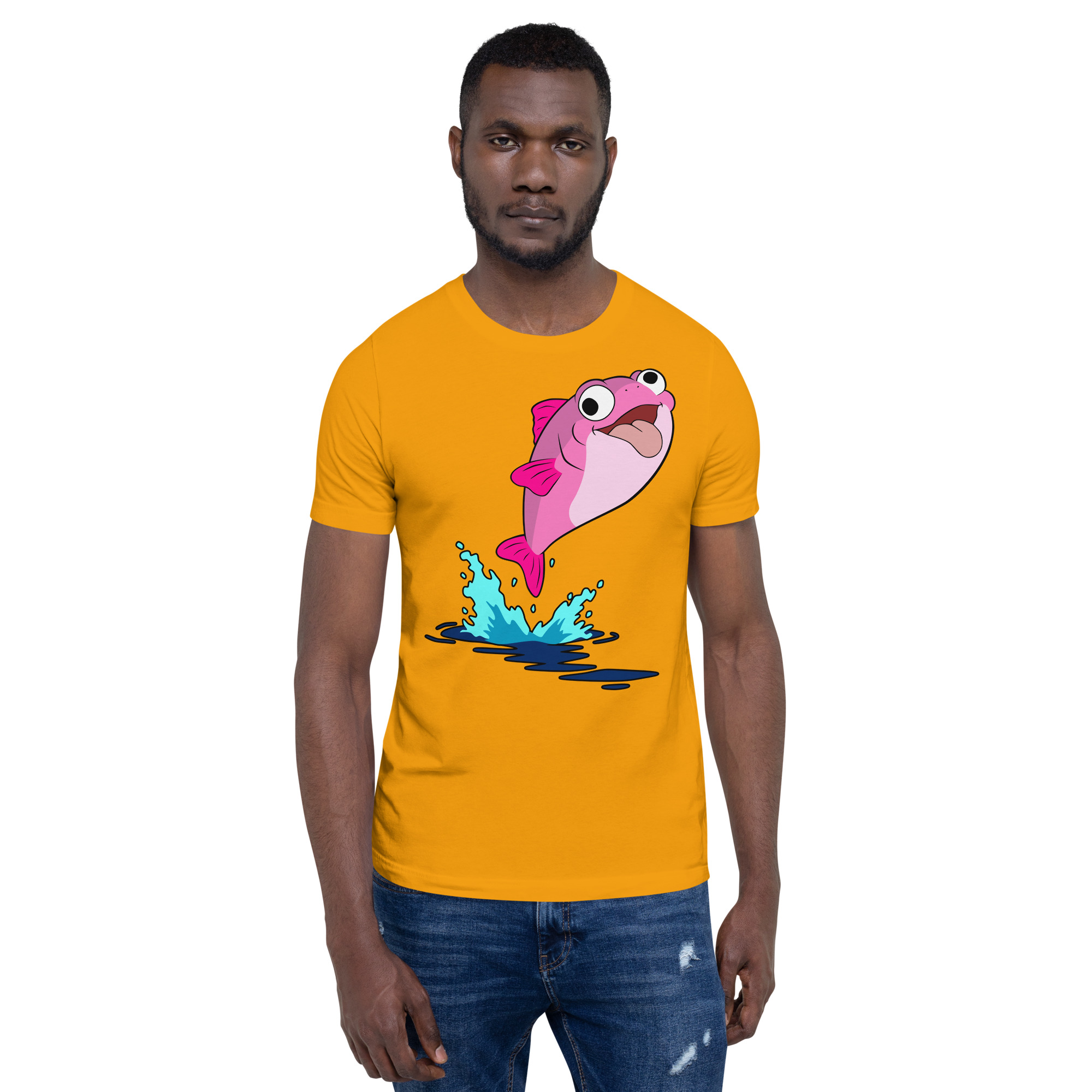 Plenty o' Da Fish In Seas (Pink Fish) t-shirt - Image 11