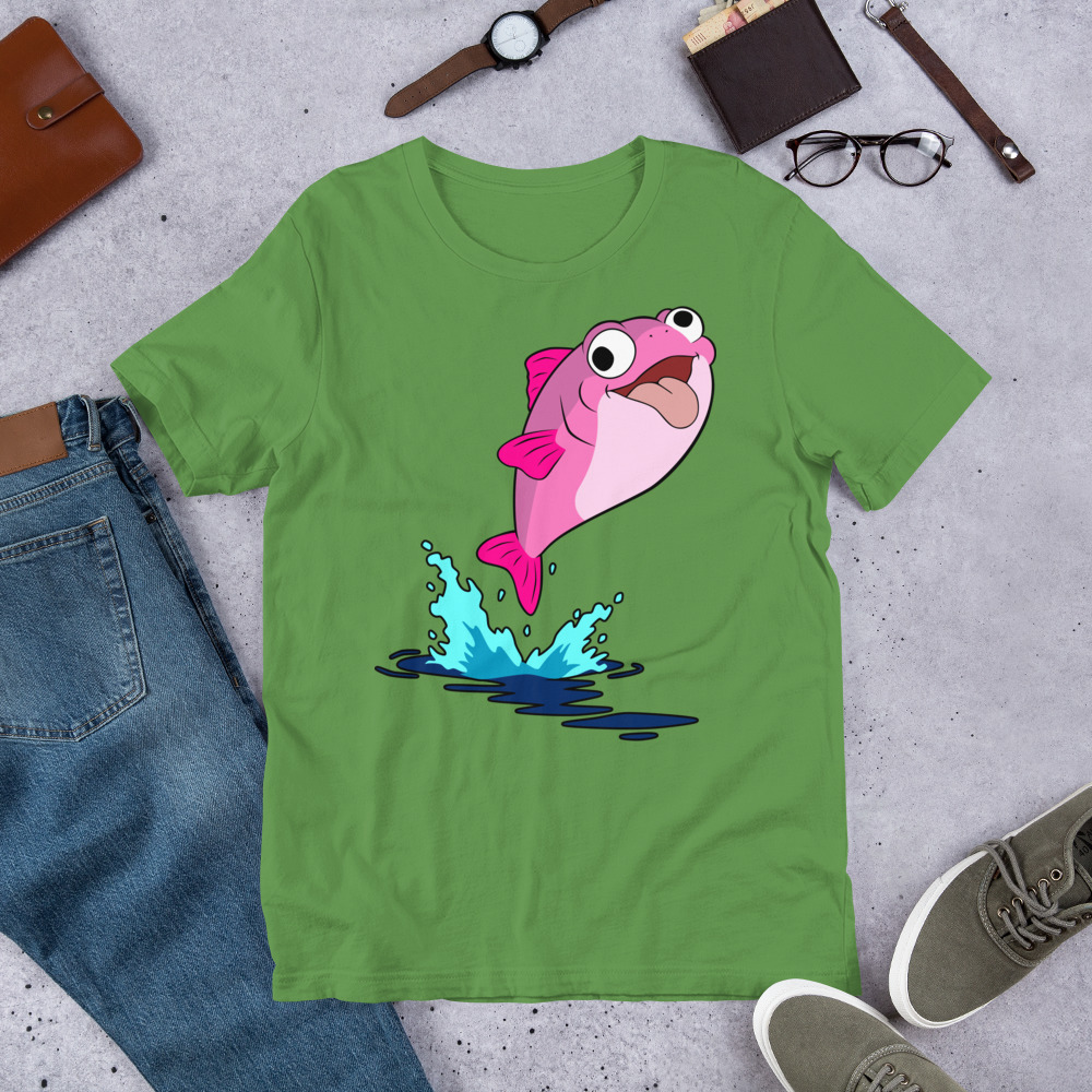 Plenty o' Da Fish In Seas (Pink Fish) t-shirt - Image 20