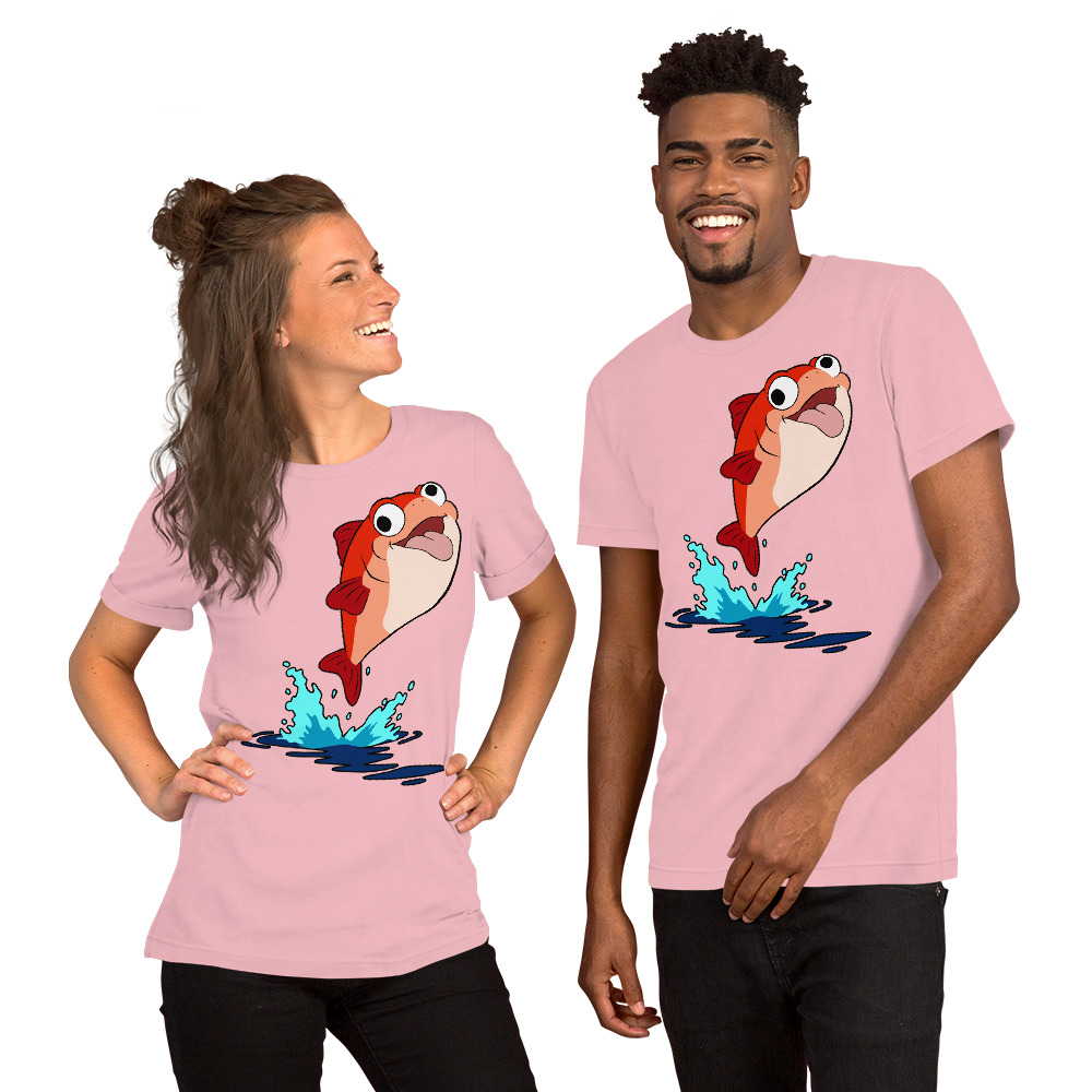 Plenty o’ Da Fish In Seas (Red Fish) t-shirt - Image 10