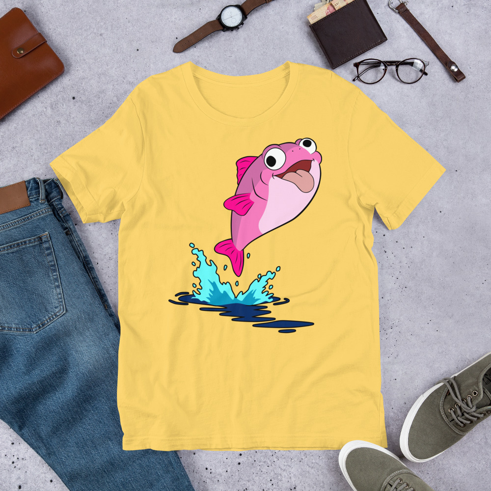 Plenty o' Da Fish In Seas (Pink Fish) t-shirt - Image 25