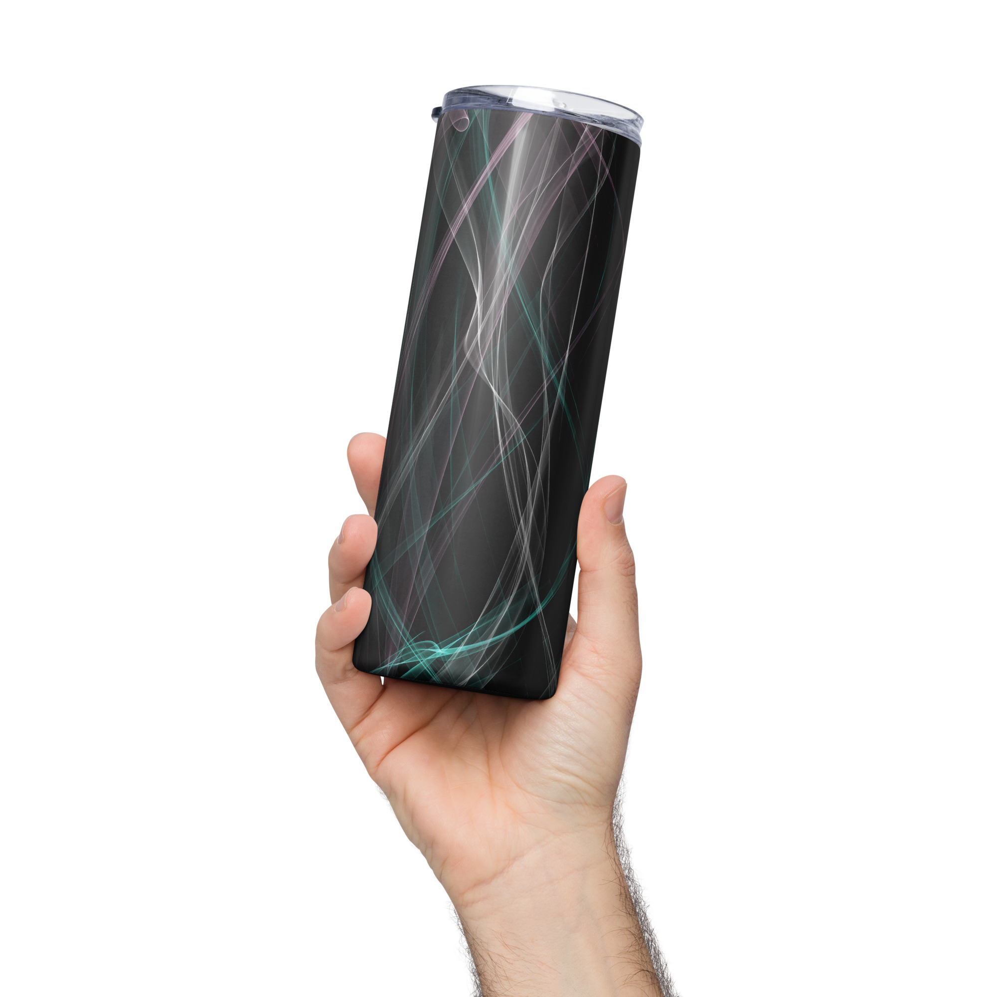 Smokin' Trans Pride Stainless steel tumbler - Image 4